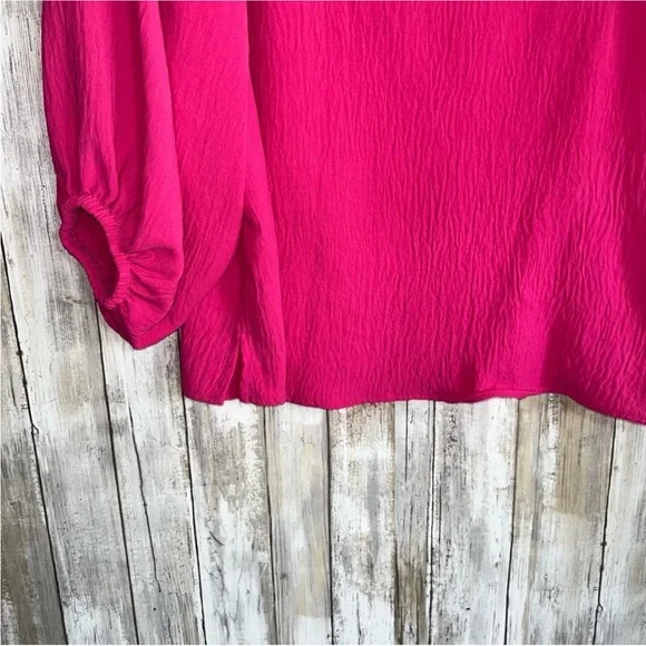Oddy Pink Oversized Blouse - Picture 4 of 6